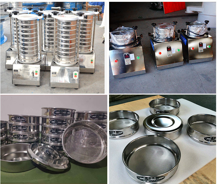 300试验筛细节筛框、筛盖、筛底选用优质不锈钢精制而成。