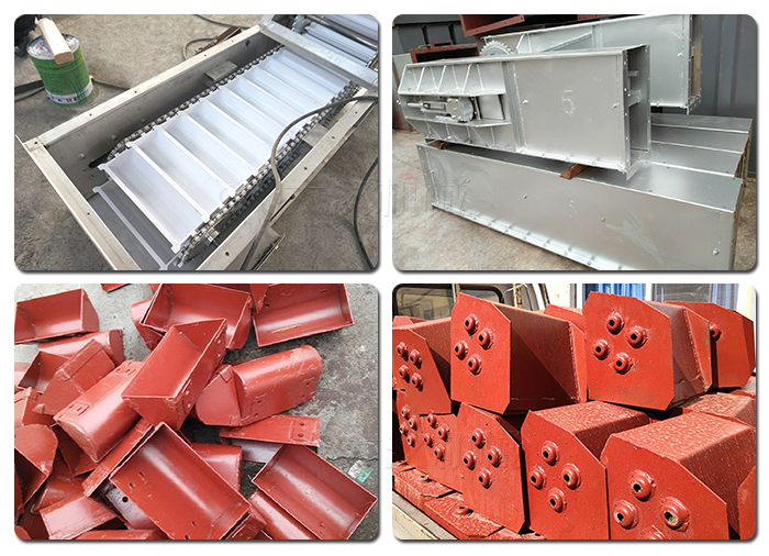 TD型斗式提升机料斗，机壳展示图